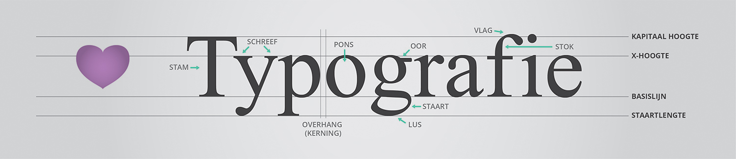 Typografie uitgelegd